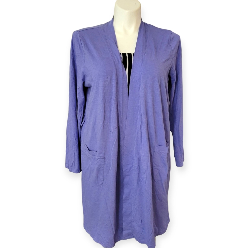 Purple Open Front Robe By Gilligan & O'Malley Size XXL